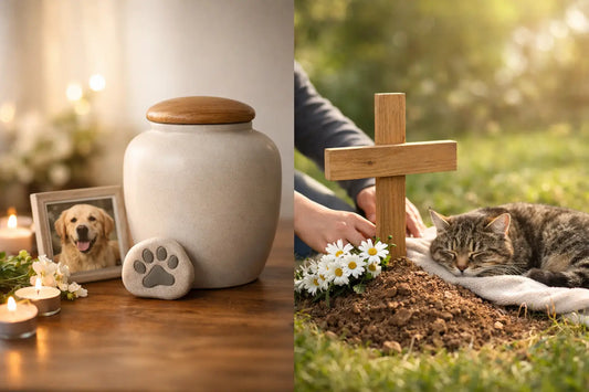 Cremación veterinaria o entierro: ¿cuál elegir?