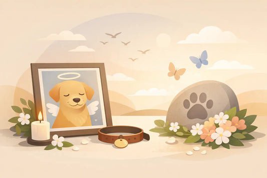 Cómo homenajear a un perro fallecido