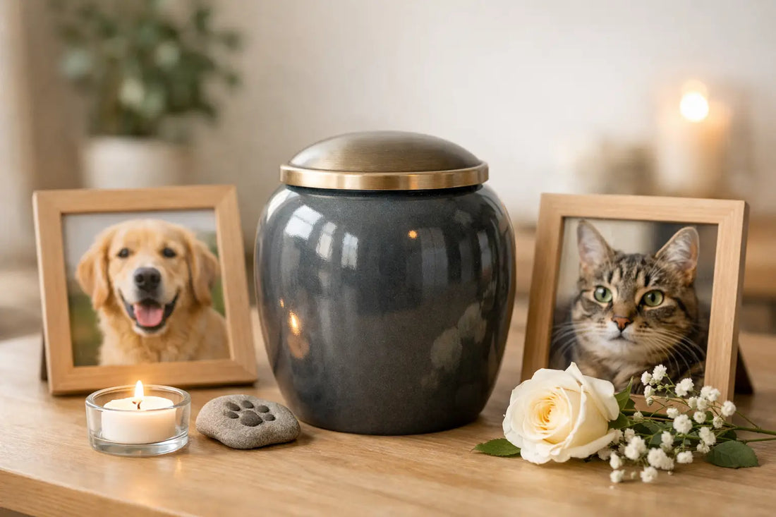 Cenizas de mascotas en urna: cómo elegir bien