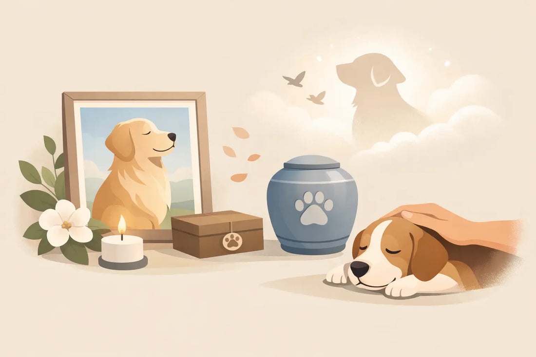Servicio de cenizas para perros: qué esperar
