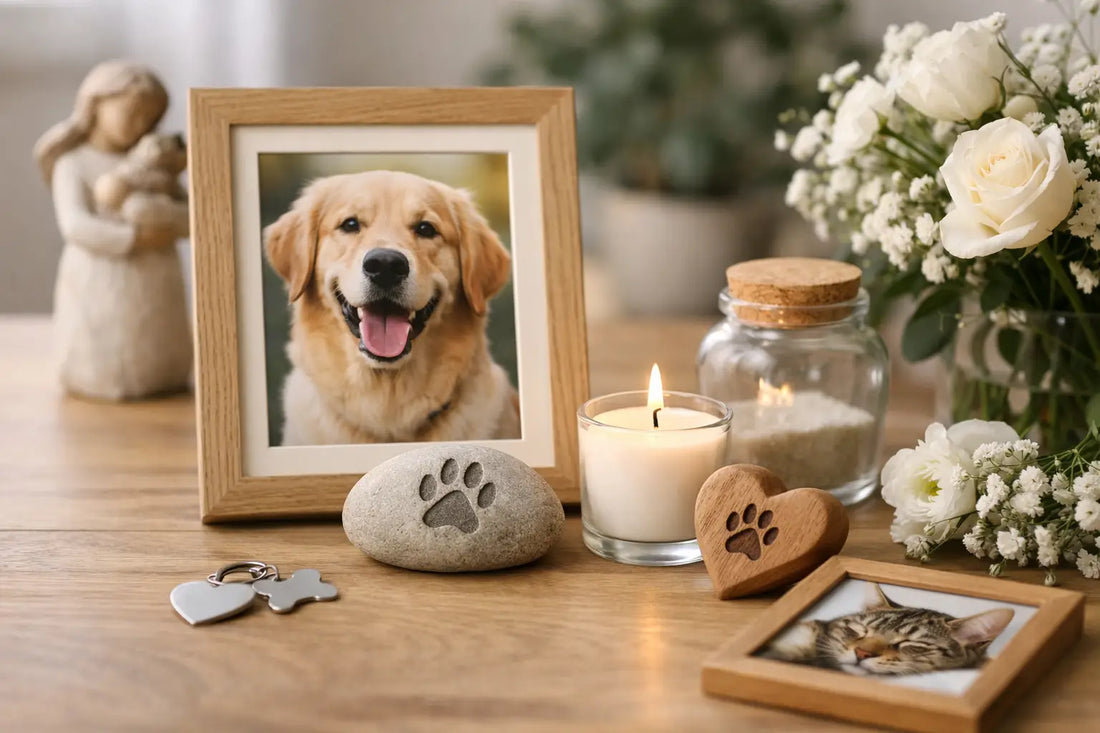 Memorial para mascota fallecida: ideas con amor