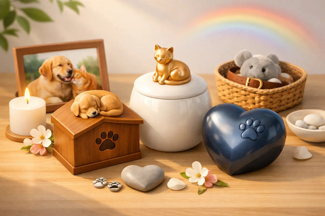 Urnas para cenizas de mascotas: cómo elegir