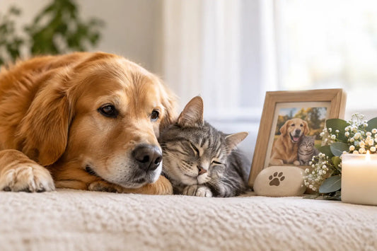 Recuerdos de mascotas que honran una vida compartida